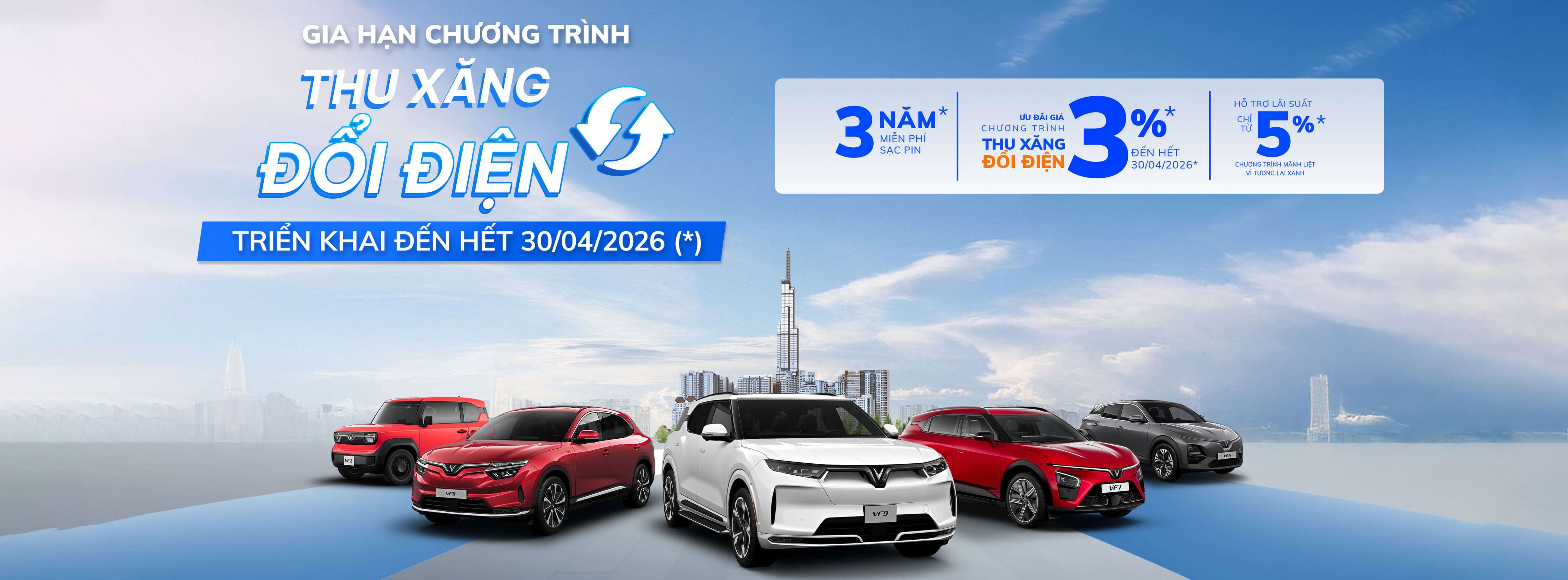 THU XĂNG ĐỔI ĐIỆN